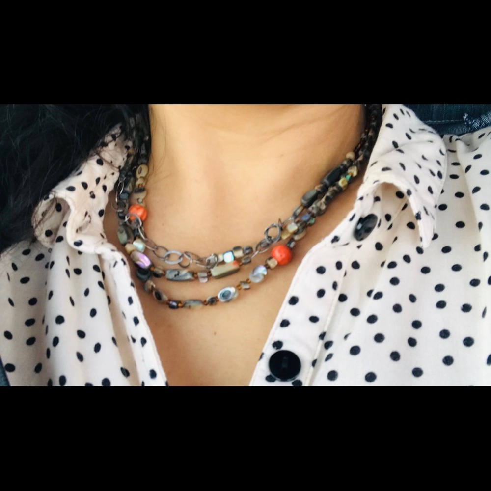 Silpada Women's Multi-Gemstone Necklace